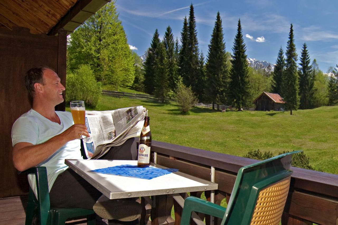 Hotel Gaestehaus Alpina Krün Exteriér fotografie